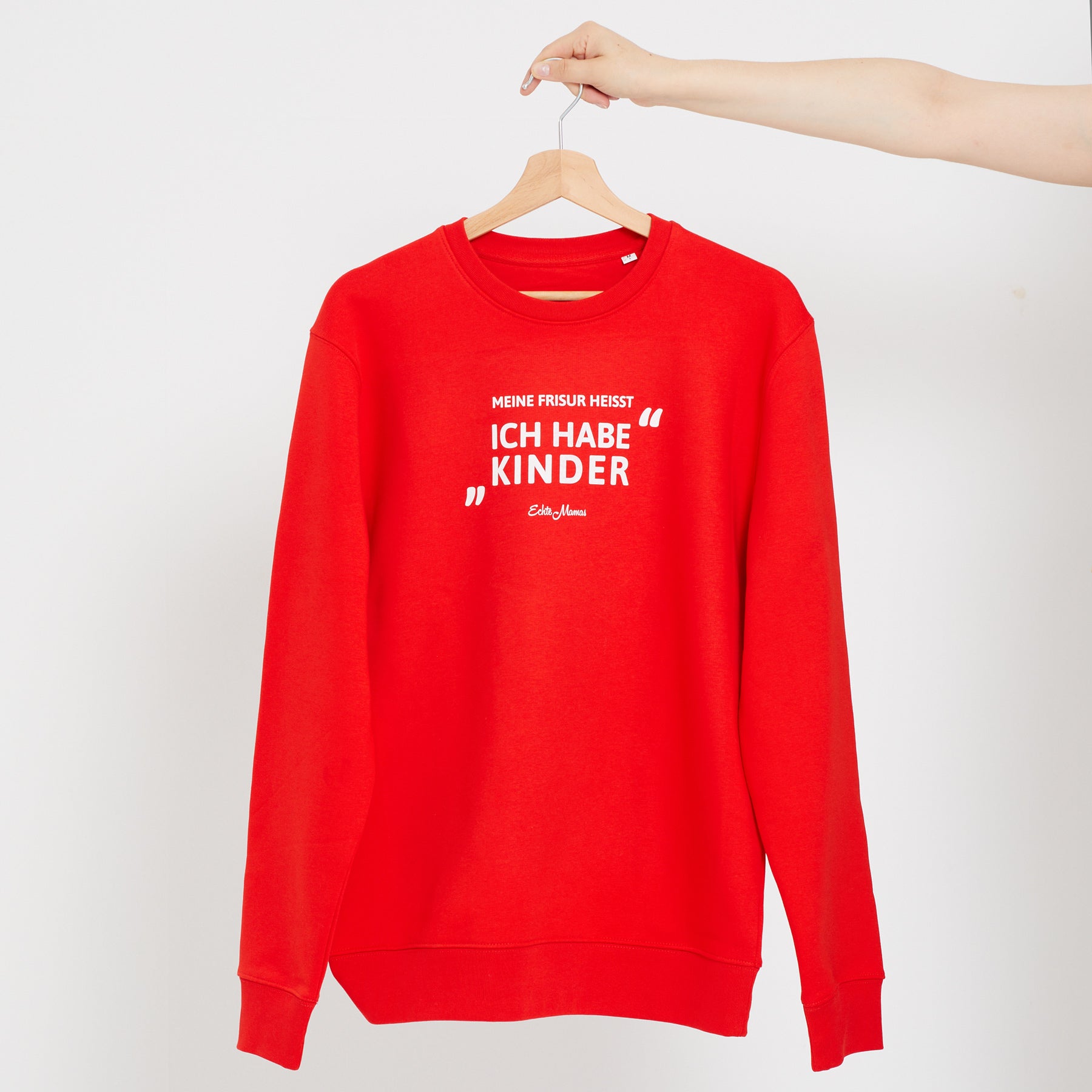 Sweatshirt: Meine Frisur heißt "Ich habe Kinder"