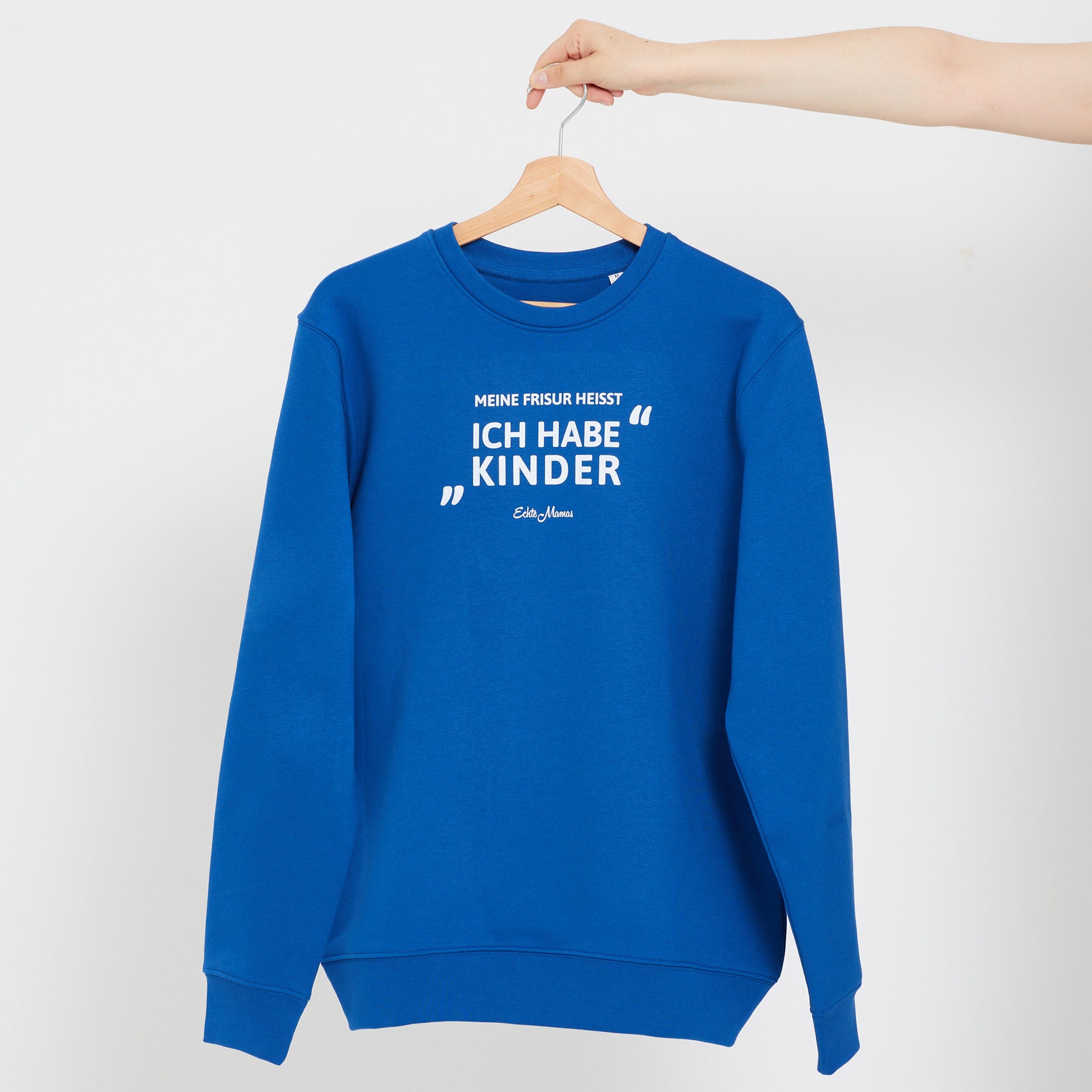 Sweatshirt: Meine Frisur heißt "Ich habe Kinder"